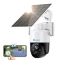 Camera, Wireless Alexa Security with exterior, PTZ IP65 2K Unilook Battery Solar Works Wifi Camera Waterproof Rechargeable