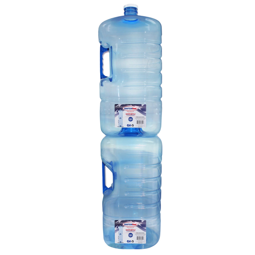 Square 5 Bottle, Pack Gallon Stackable 2 American Maid liquid