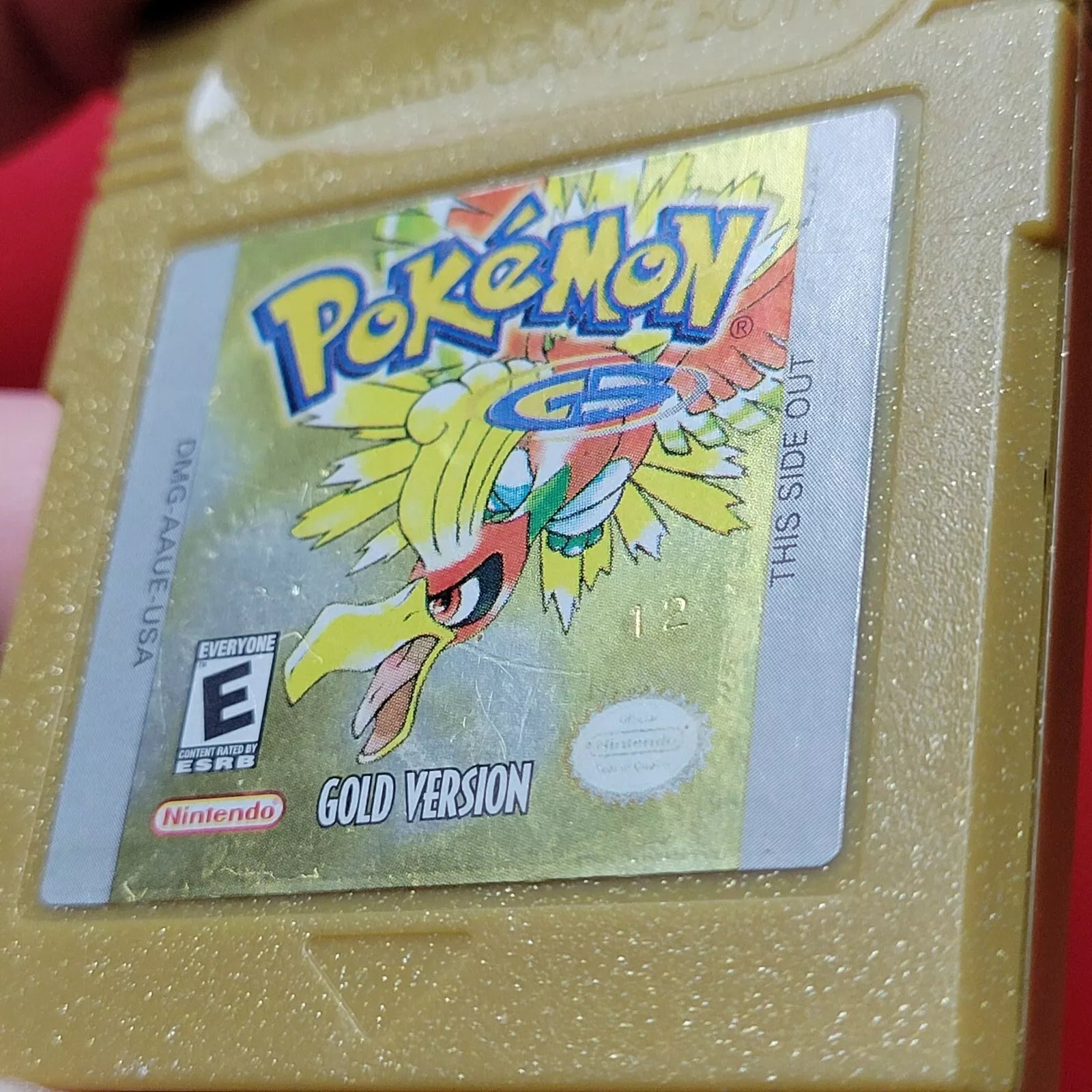 Version Color Authentic Boy Pokemon: Game Nintendo GBC Gold