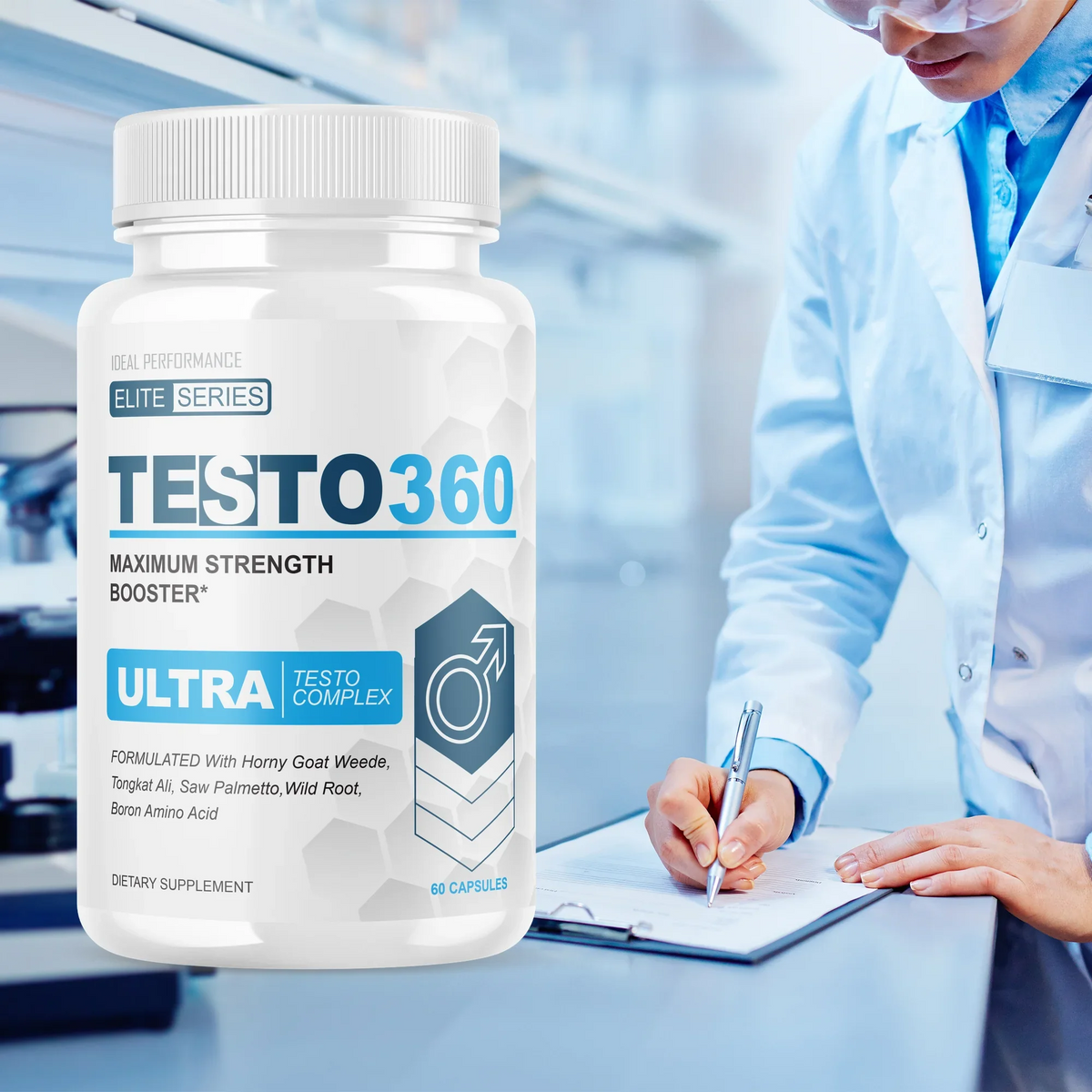 Pills pastillas Maximum Capsules) Series 360 para Complex Hombres Testo Pack Ultra (5 300 - Pene Testo Elite Strength