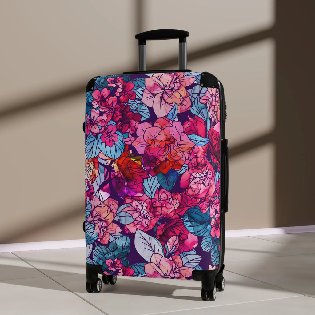 Suitcase Red, | Bloomwave Pink, Navy, Hardshell | | Floral White