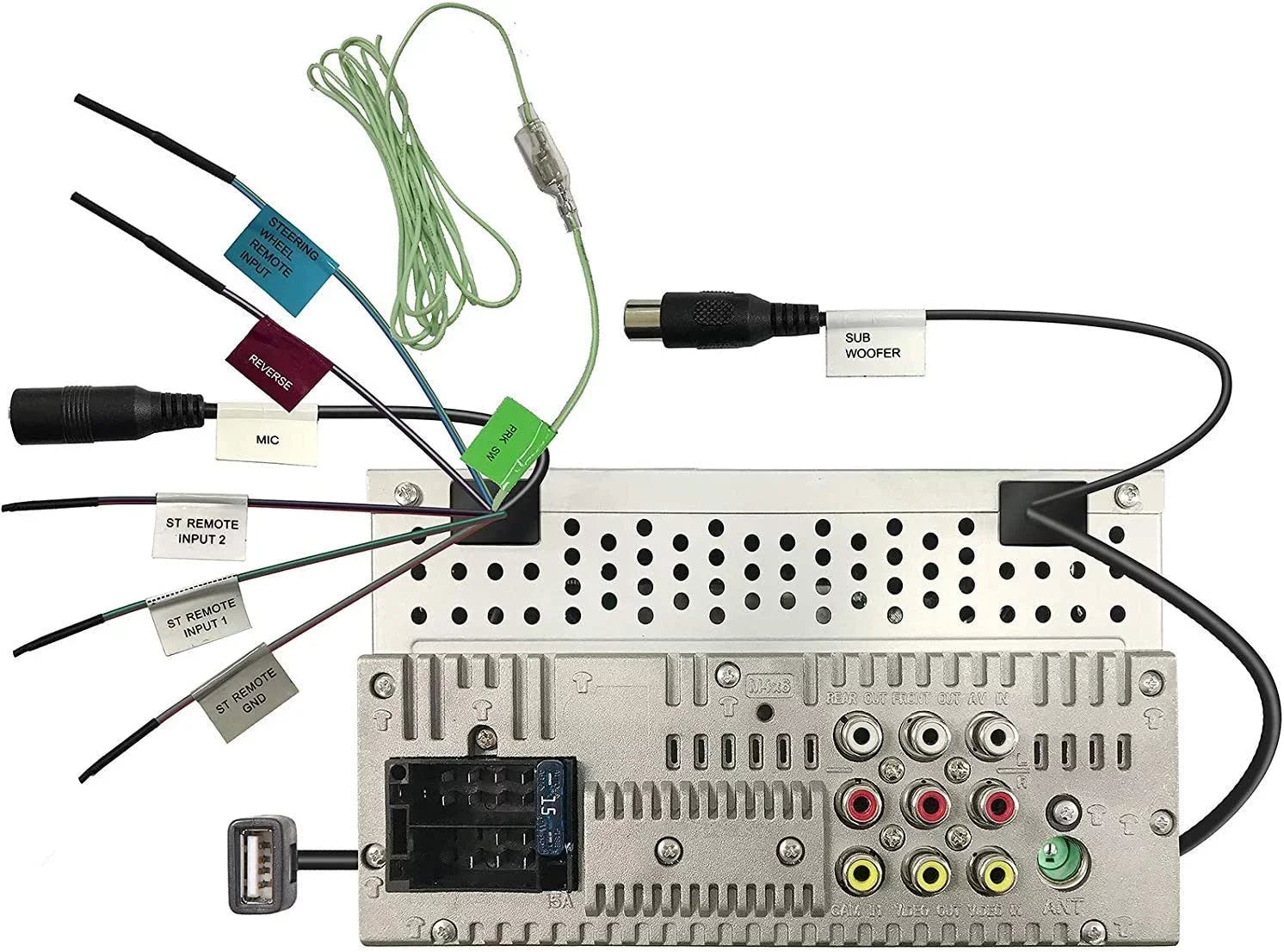 License Multimedia KW-M150BT JVC Camera Receiver Digital Backup Plate