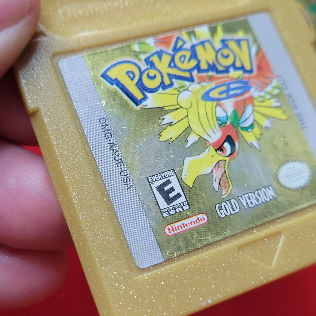 Version Color Authentic Boy Pokemon: Game Nintendo GBC Gold