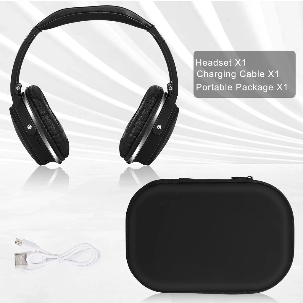 Stereo Resolution High Wildfire Phone Deep Bass, Earphones with Wireless Bluetooth with Comfort Superior UX35 E2 Call HTC Audio, Support UrbanX for Ear Mic The Over Headphones