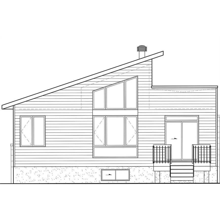 Tiny Builder-Ready Build House Blueprints Contemporary Foundation Basement (5 Sets) Plan Designers: a The Printed House with to THD-7565