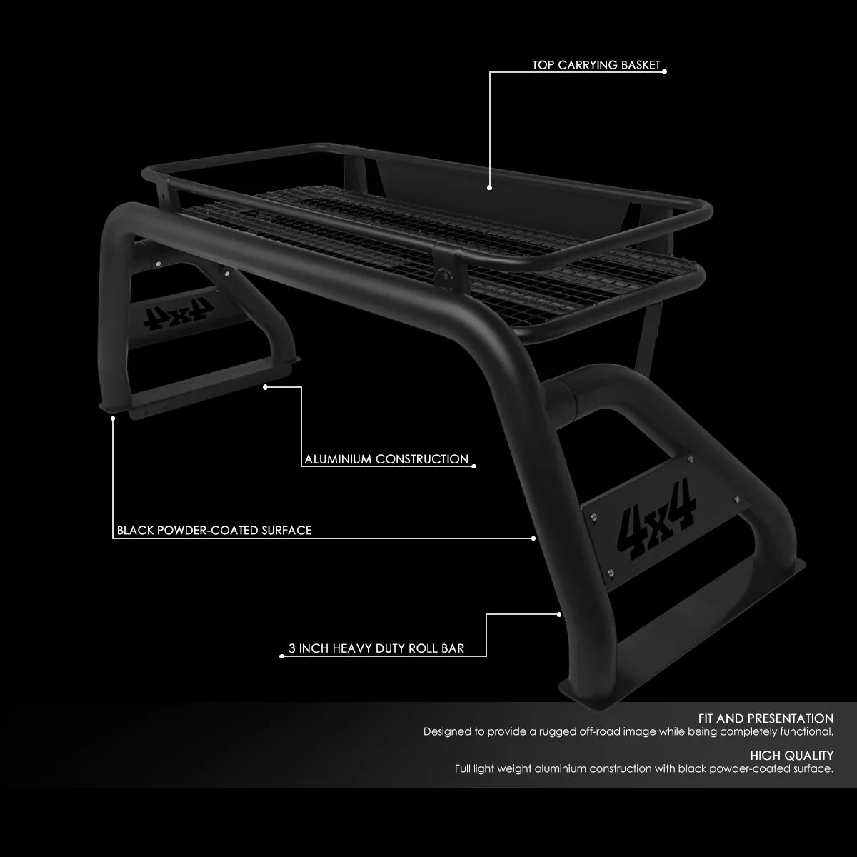 Bed Truck 13 Rack + Roof Styleside Duty 2007 2018 Bracket For Cargo Carrier Bar 14 11 Toyota DNA 16 Motoring 09 10 15 Aluminum Roll to 17 08 TCRB-001 12 Tundra Heavy