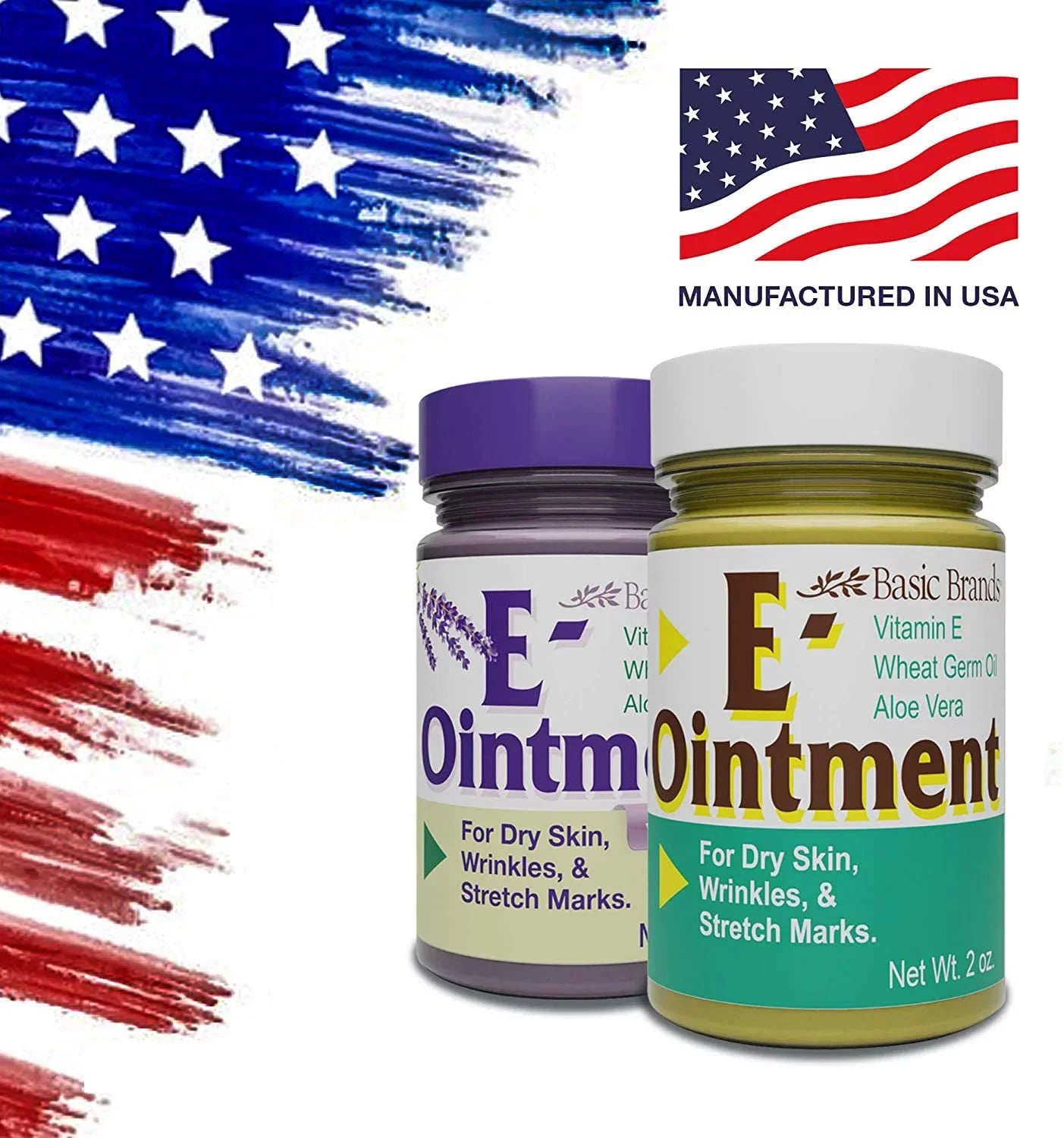 Wheat Pack Basic 2 Dry Aloe Skin, for Marks Vera & oz Stretch 3 Oil Germ E-Ointment Organics Wrinkles,