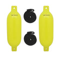 '- 2-Pack 22", Max Neon x BoatTector Extreme Inflatable 6.5" Value Fender Yellow 3006.7599
