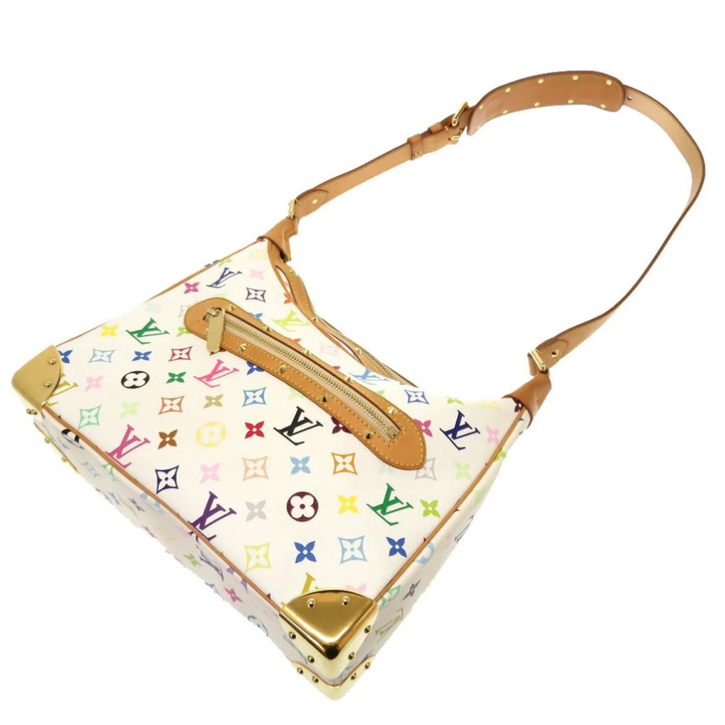 Multicolor (Fair) 0072 Pre-Owned Monogram Bron Shoulder M92660 Bag Boulogne