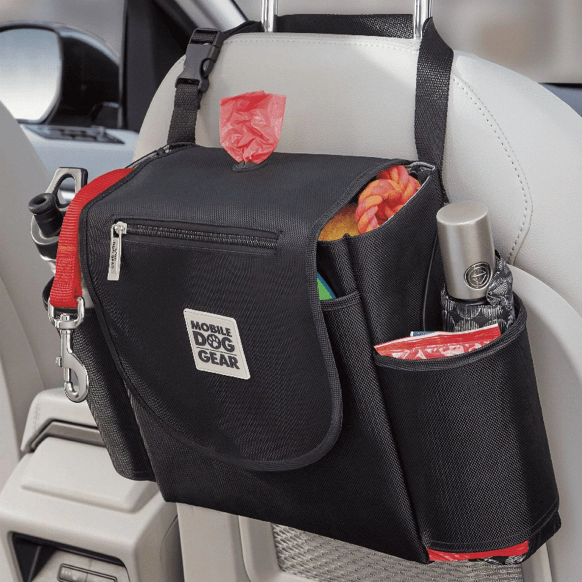 Gear Dog Car Back Mobile Organizer Seat Black