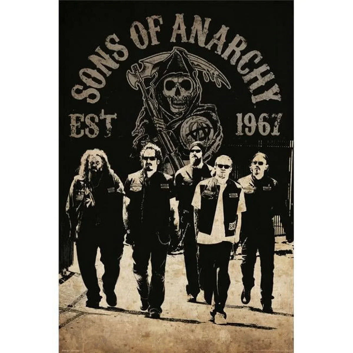 Reaper x Sons Print Posterazzi - Crew Anarchy 36 - of Poster in. 24