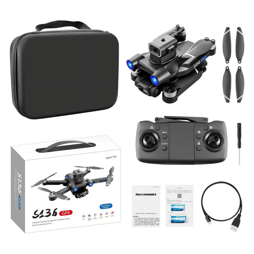4K electric control GPS adjustment to take UAV of aerial directions, and in all avoid aircraft remote camera obstacles brushless to high-definition S136 photos