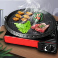 Camping Lightweight Indoor BBQ Picnic Induction Tray Frying Pan Household Smokeless exterior Portable Grill