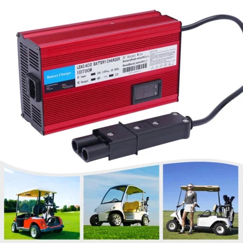 Barrel Pin 2 Charging Battery Trickle Plug Mode Cart Golf 12 48 Amp Volt Charger