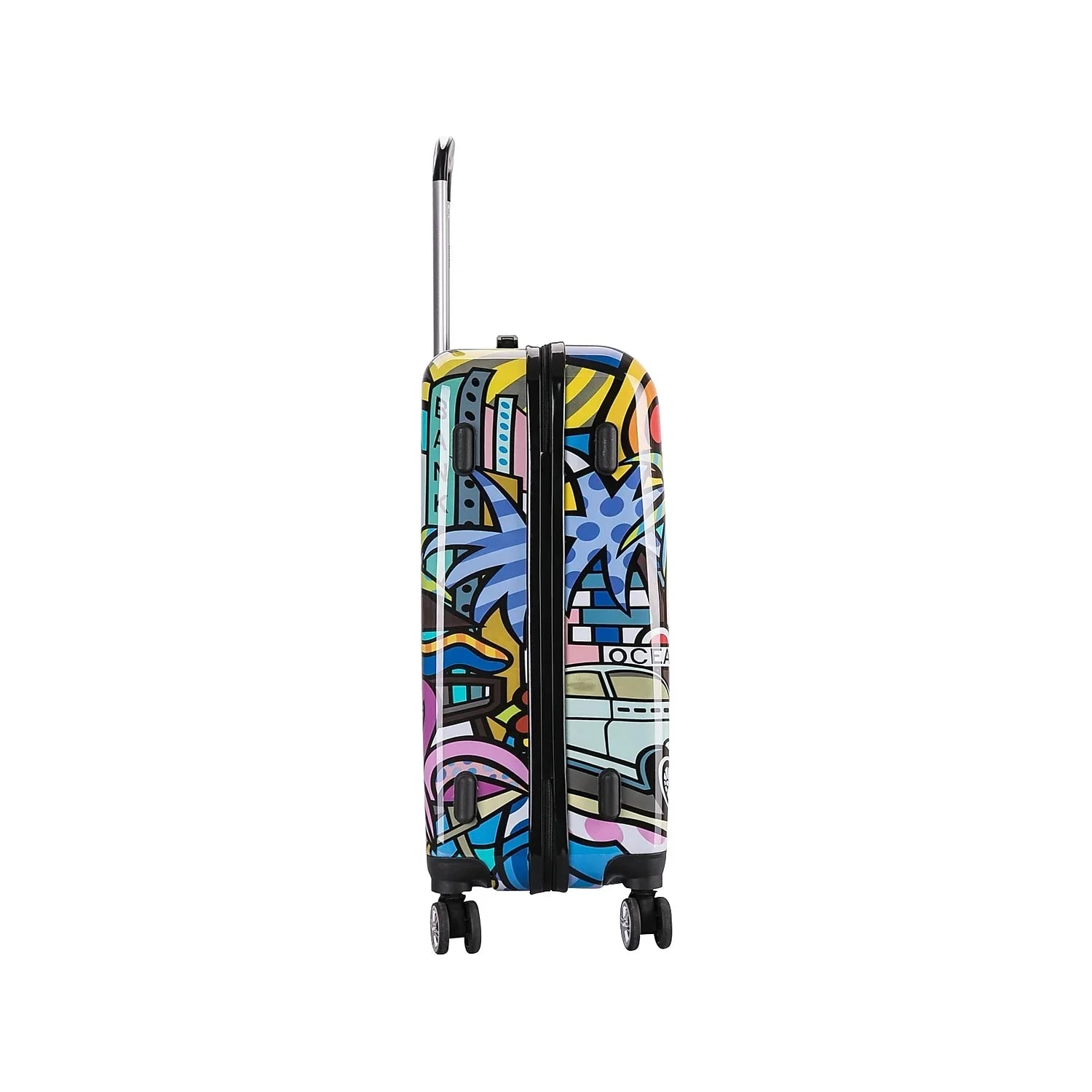 Prints 4-Wheel Miami InUSA Spinner (IUAPC00M-MIA) Luggage Plastic PC/ABS