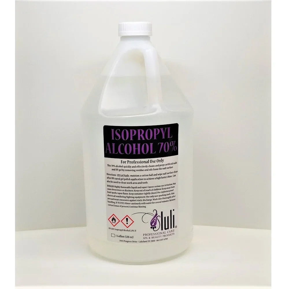 Grade, 1 4 (Case Alcohol Gallon, Purity High Gallon) Alcohol 70% Isopropyl Fluid Rubbing -1 128 Luli Ounces, USP of