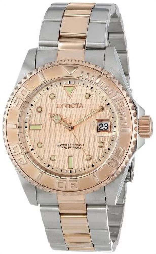 Pro Men's Two Display Invicta Adult for Swiss Automatic Diver Tone Watch Analog 14344