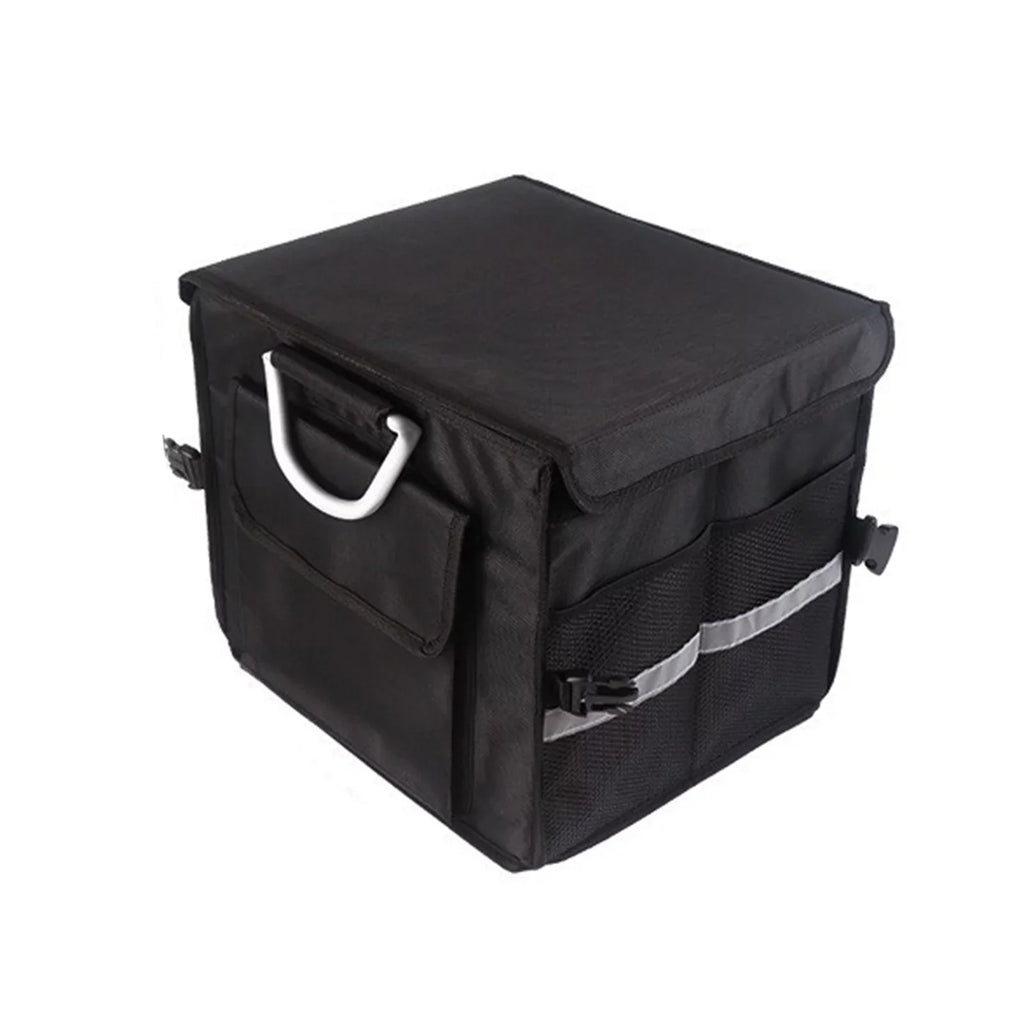 Capacity Cloth Trunk Automotive Reflective Organizer, Storage Cargo Oxford Folding Organizer, Apexeon Box, Strip, Car 28L