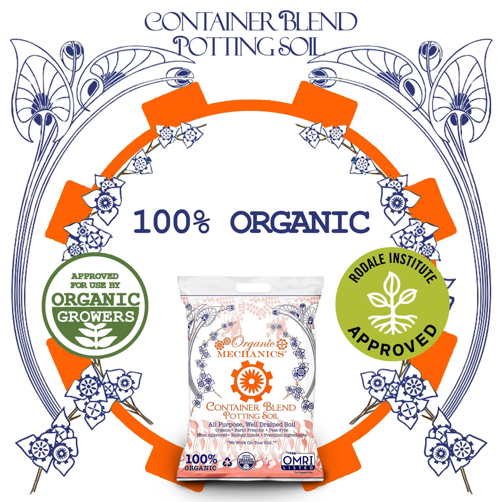 2 Potting Mechanics Blend Organic Purpose Soil, Peat Free cu ft Container All