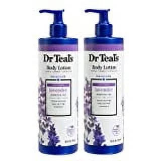 '- Body Oil, (Two 18 Lavender Moisture Soothing Fl Lotion Teal's Oz Bottles) Oz - 36 Essential Dr. Fl Plus