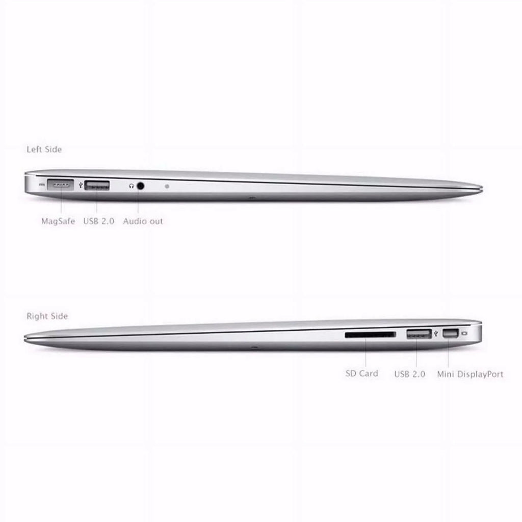 MJVE2LL/A - Air Core 128GB 1.6GHz 4GB RAM Pre-Owned i5 (Fair) SSD MacBook 13