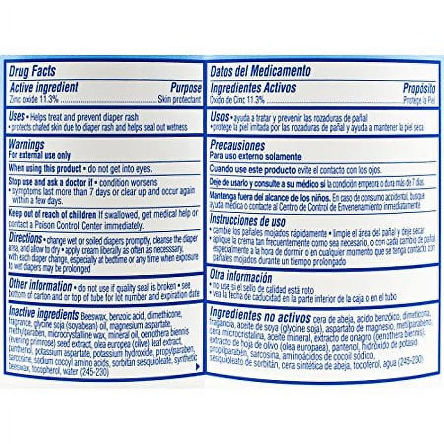 Diaper Each 16oz - Jar Cream Rash Balmex