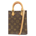 Petite Pla Women's Handbag Pre-Owned Monogram (Good) Sac Canvas M69442