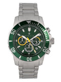 Dive Chrono Chronograph 500 - Green Nautis Watch Bracelet