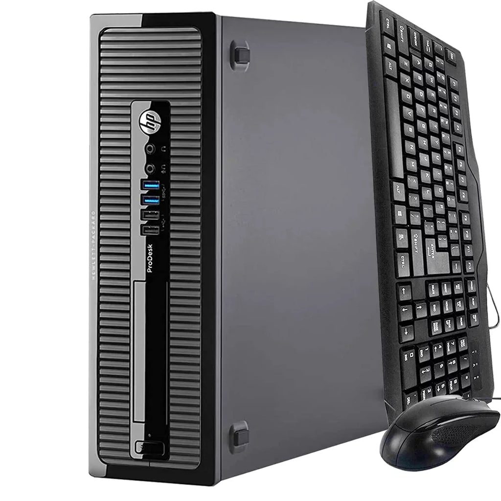 Dual Core 3.4Ghz HP Hard Operating 250GB No PC 4GB Computer System Drive 400-G1 Desktop