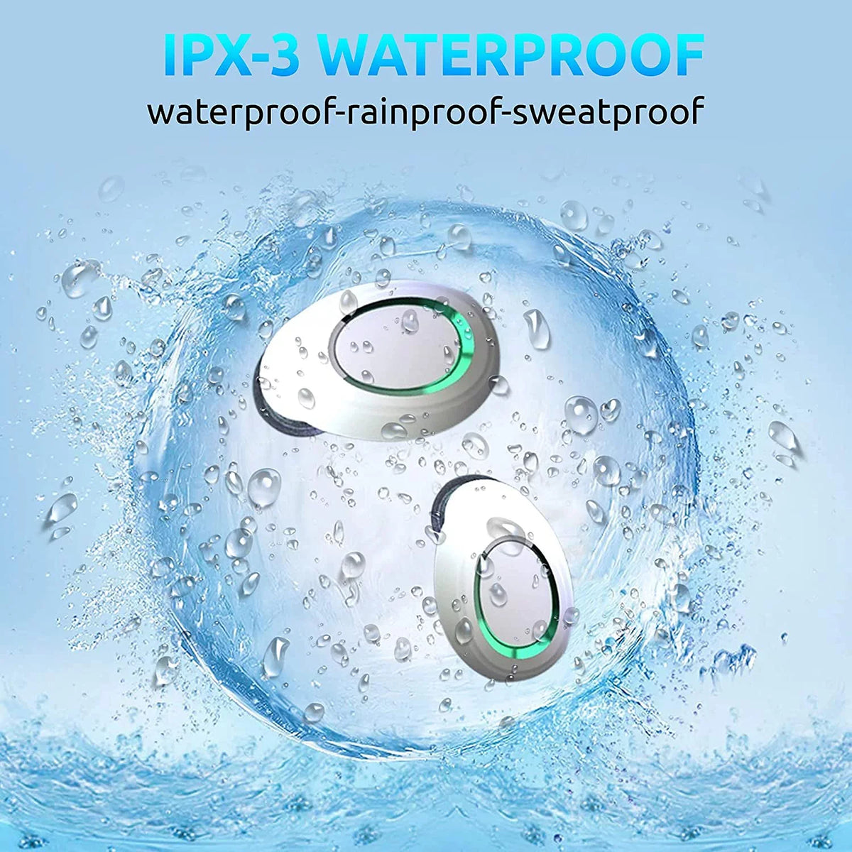 with Noise Earbuds Waterproof PRO Galaxy IPX3 / Sweatproof V5.1 10/Plus/Lite/+/5G/Note10 Touch Note Wireless (White) BlueTooth / Mic Reduction Compatible with