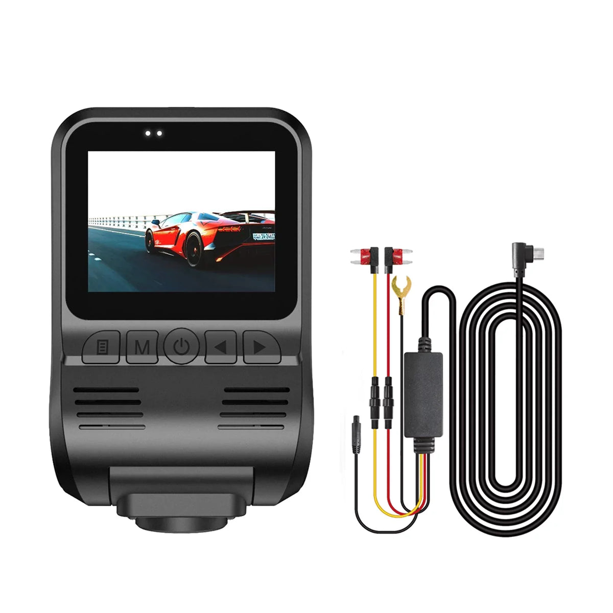Cam Exposure, Resistance Safety - Front and Recorder - Hidden Multiple Dual and Camera Dash Driving Shake with Camera Loop 720P Enhanced 1080P Recording, - Rear Car