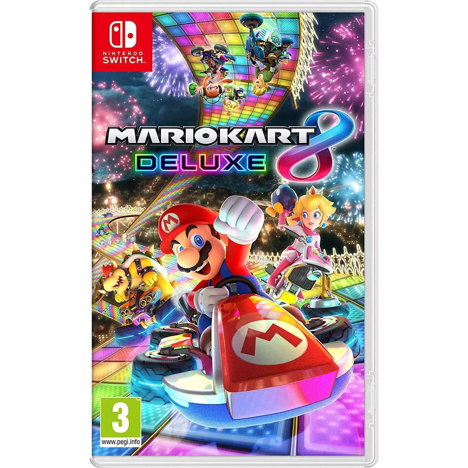 Switch Nintendo of 3 Blue Switch Console /The 32GB Months Switch Deluxe Mario 8 Breath and Wild Red Online Zelda: the Legend of with Membership Joy-Con, and Neon Nintendo Nintendo Kart Bundle: