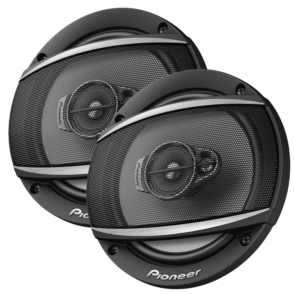 DIN Alexa, Speakers Bluetooth, 3-way Pioneer 6-1/2" - Android/iPhone Controls 2 including Amazon and - DEH-S6220BS Coaxial Pioneer Single of with TS-A652F Pairs
