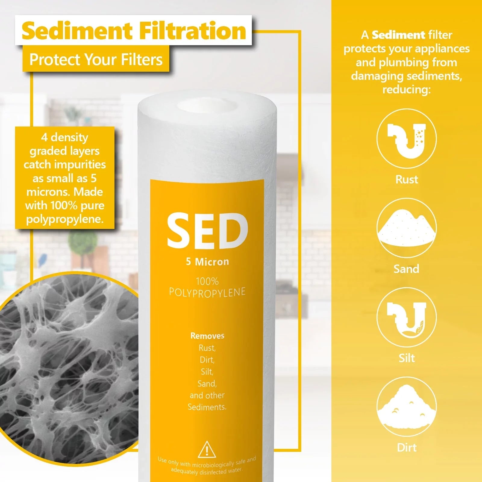 Year Filters dimension Express GPD Set Osmosis inch Reverse liquid 50 – Membrane with Deionization Filter Replacement Filters 20 – RO liquid 10 System 2 –