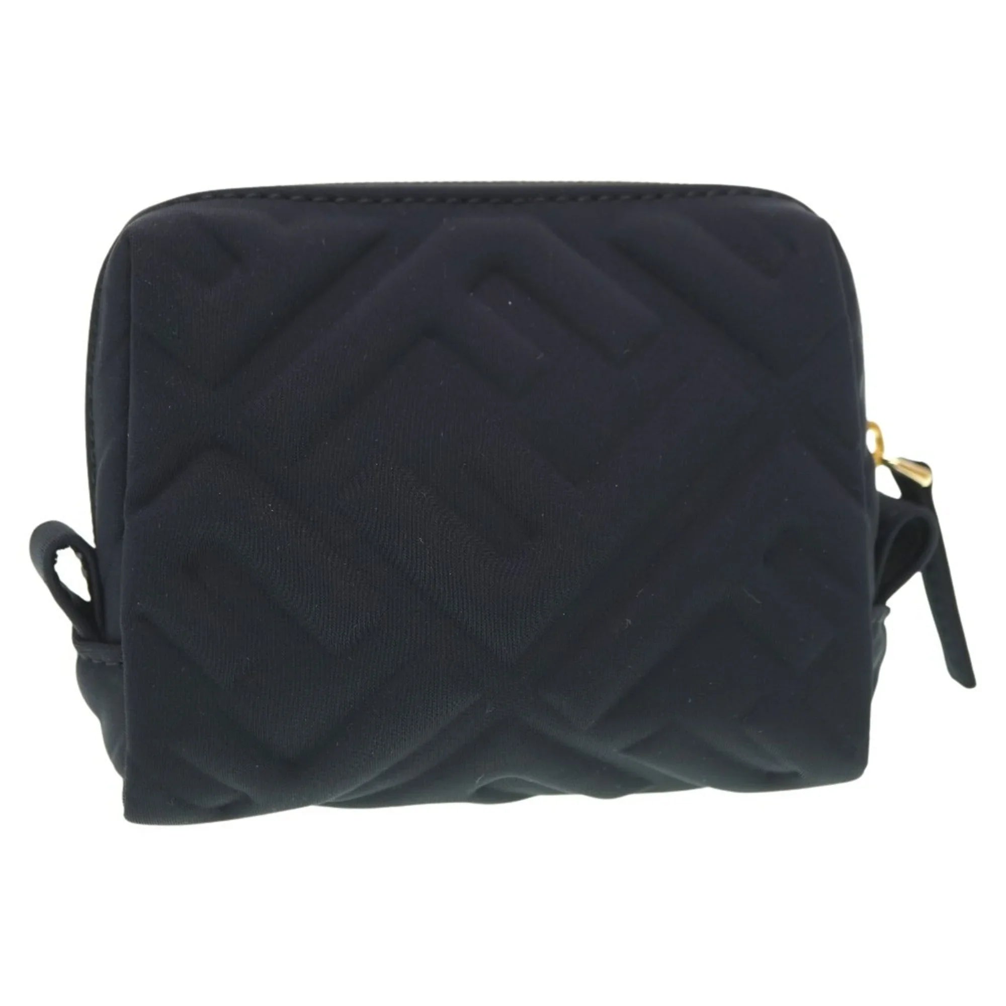 New) Makeup 6A0061ZE5 (Like Fendi Nylon Pouch Black 8N0179 Pre-Owned 0061FENDI