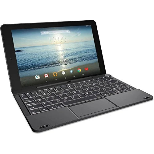Refurbished 10" Black 2-in-1 RCT6303W87DK 5.0 32GB Quad RCA Core Tablet Android Viking Pro