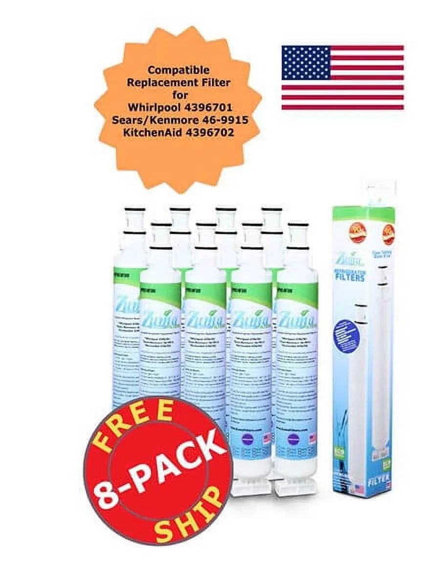 U.S.A. liquid Compatible - with and 8 in Ice ZUMA Whirlpool® , Filter OPFW3-RF300 Made Brand - 2301706 # Pack , , Model