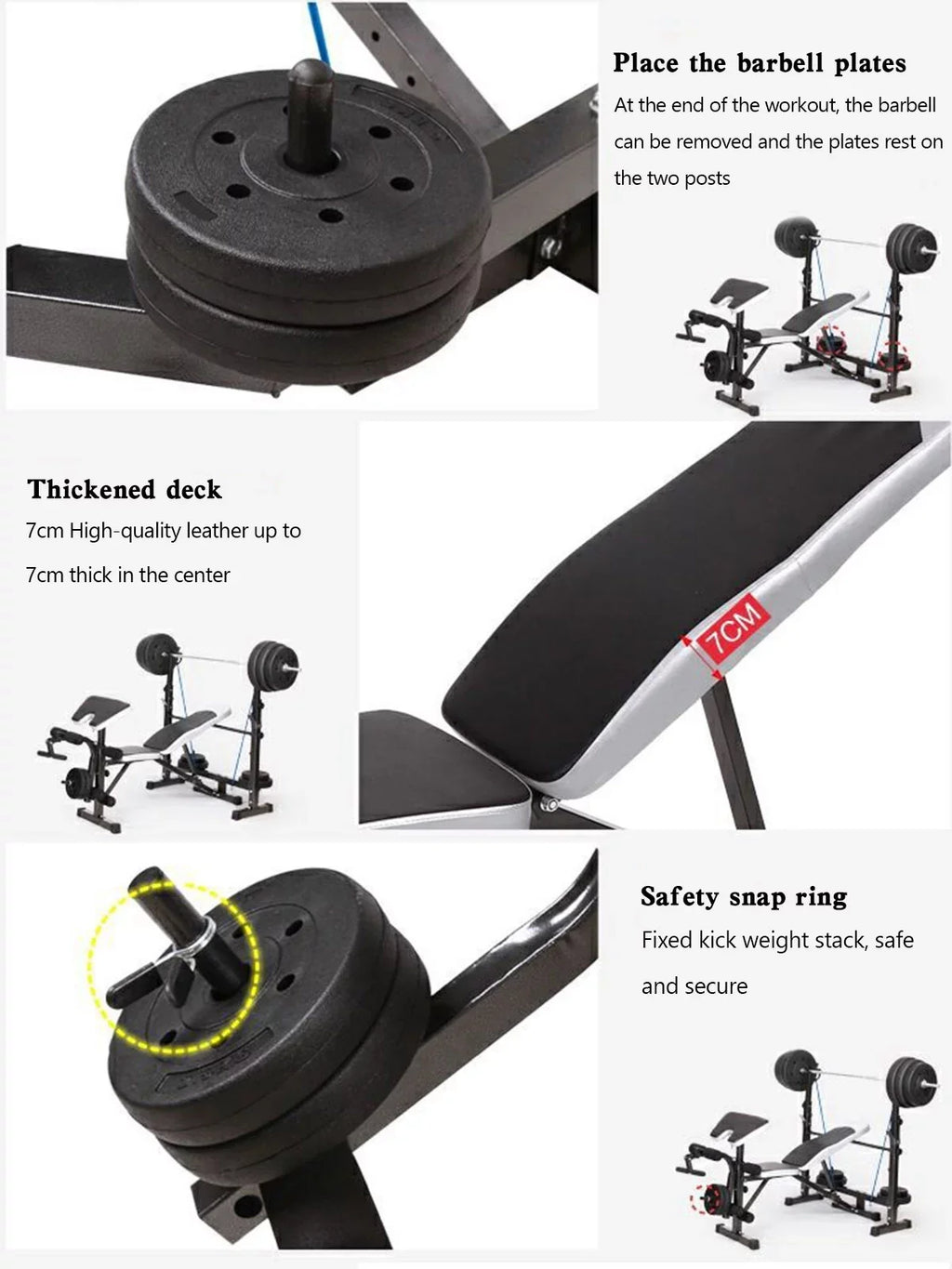 Preacher Workouts, Crunch Equipment Developer Handle Body Olympic Workouts Leg Bench, Home and with for for Bench Curl, Press At US Weight Champ Home Stock Workout