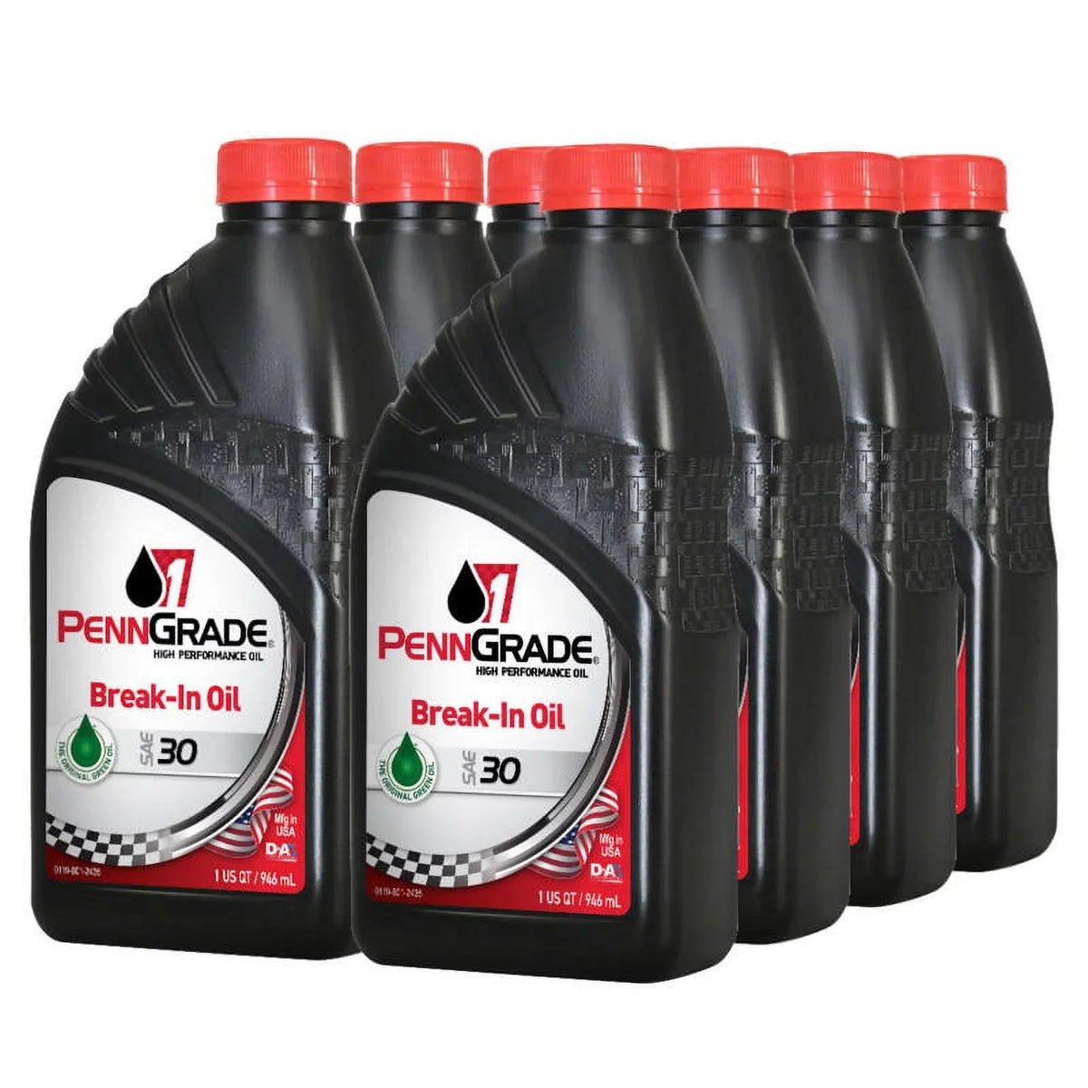 PENN with 30, Diesel Break-In Engines, and Gasoline SAE Quart Oil Works 1 GRADE 71206, 8