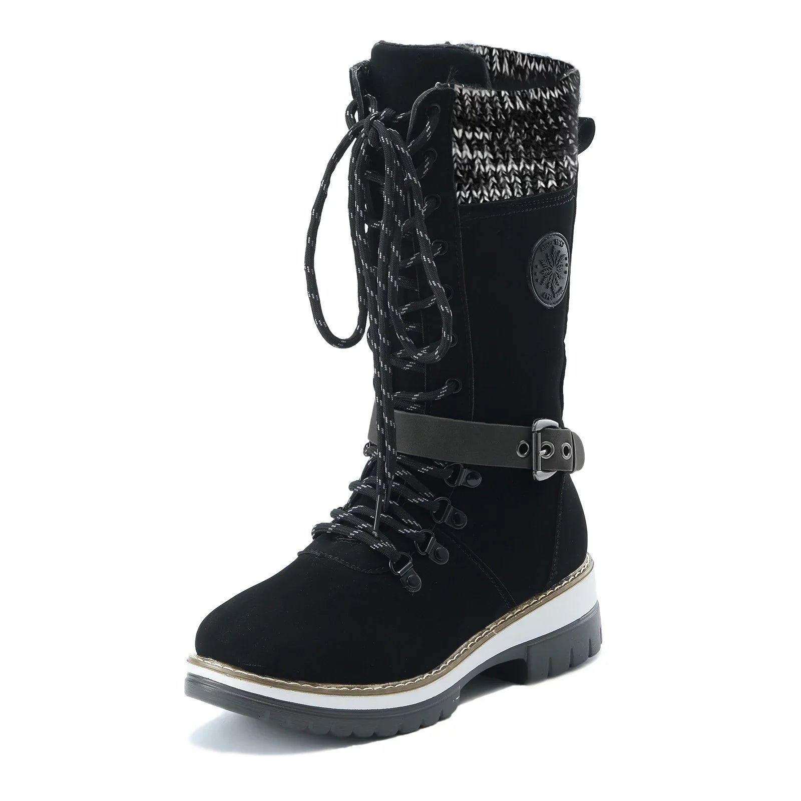 Durable Warm Hiking For Boots Boots Women Thermal Women's exterior Snow Boots Boots Winter Boots Mid Calf 8 dimension