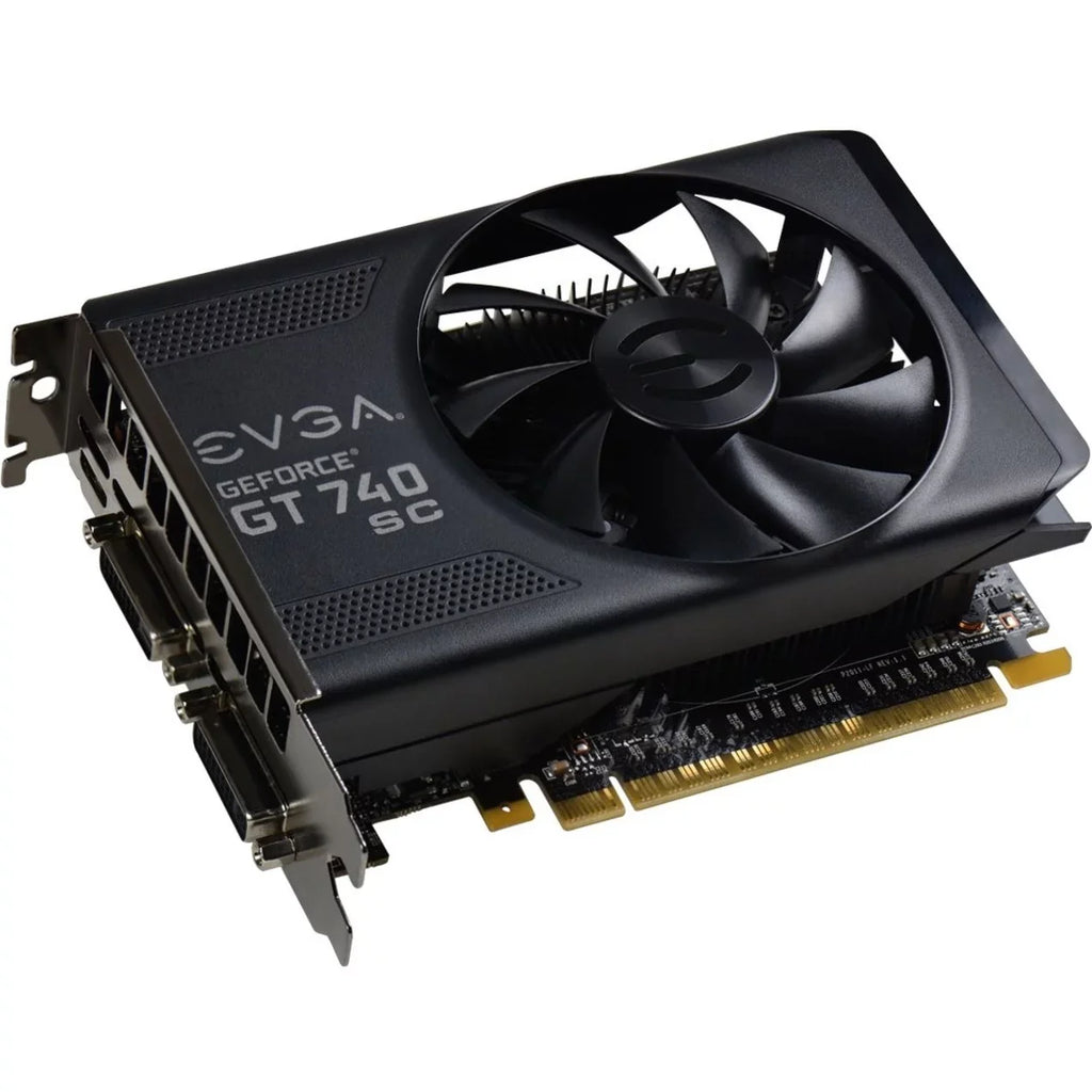 740 2 SDRAM EVGA Graphic Card, GB GeForce DDR3 NVIDIA GT