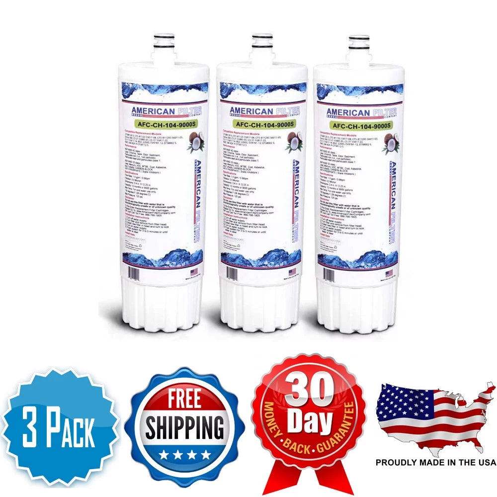 Made Compatible Filters Pack in , - , liquid with Model U.S.A. AFC AFC-CH-104-9000S 3 SWC900-C , Cuno® Brand - 3M® #