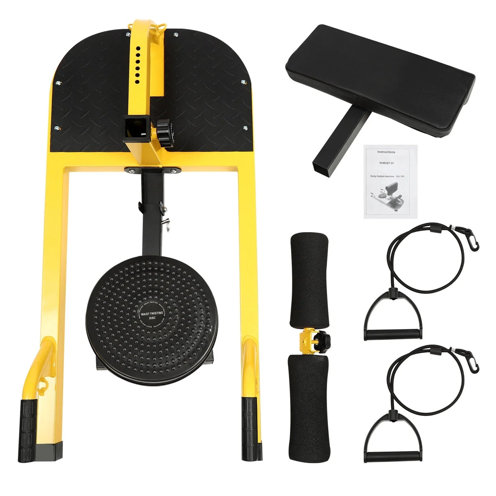 Machine Gym Multifunctional Squat Trainer Ab Squat Adjustable Home Deep Sissy