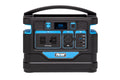 Display and Watt Charging with LCD Pulsar Portable Pad Capacity) Lithium-Ion (518Wh Power 500 Station Wireless