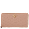 Kira Burch Tory Wallet Devon Zip Sand Continental Chevron