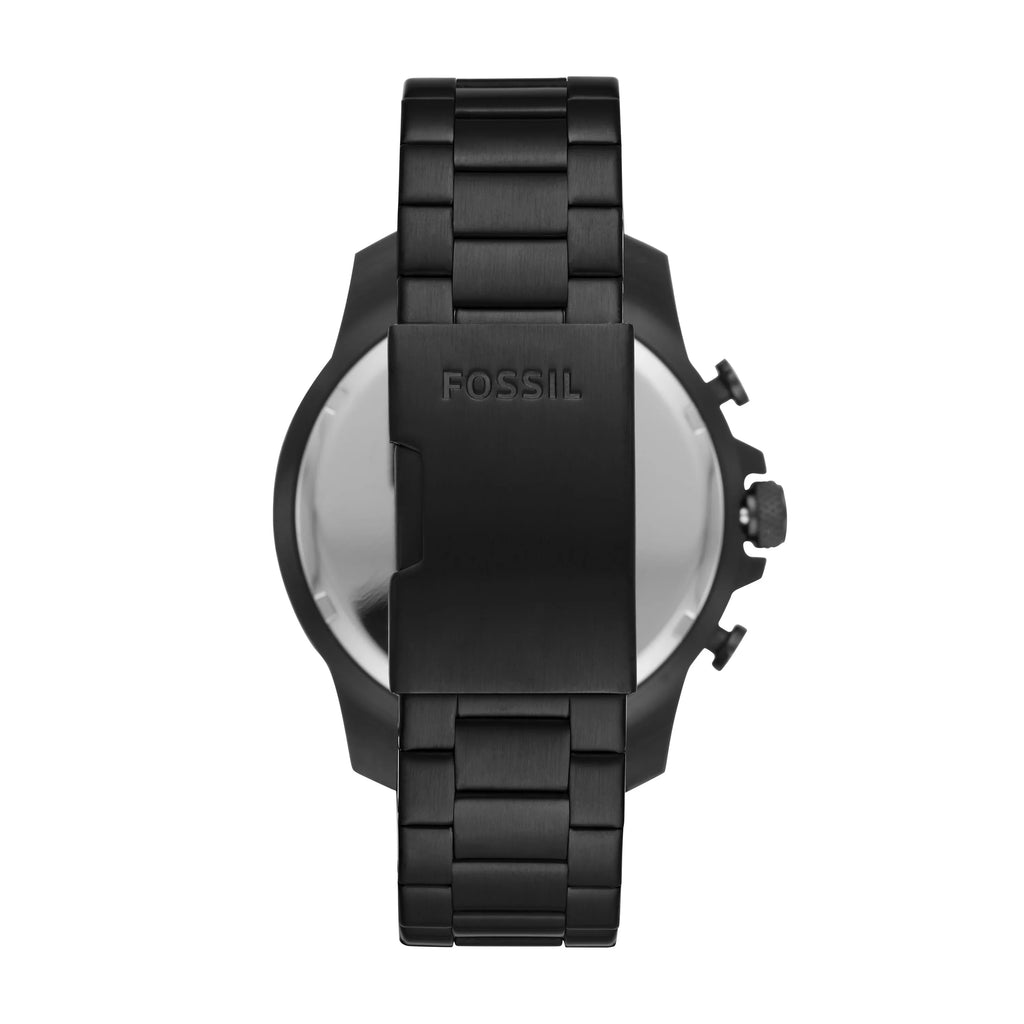 Watch Fossil Chronograph Black FS5603 Steel Stainless Bowman Men's