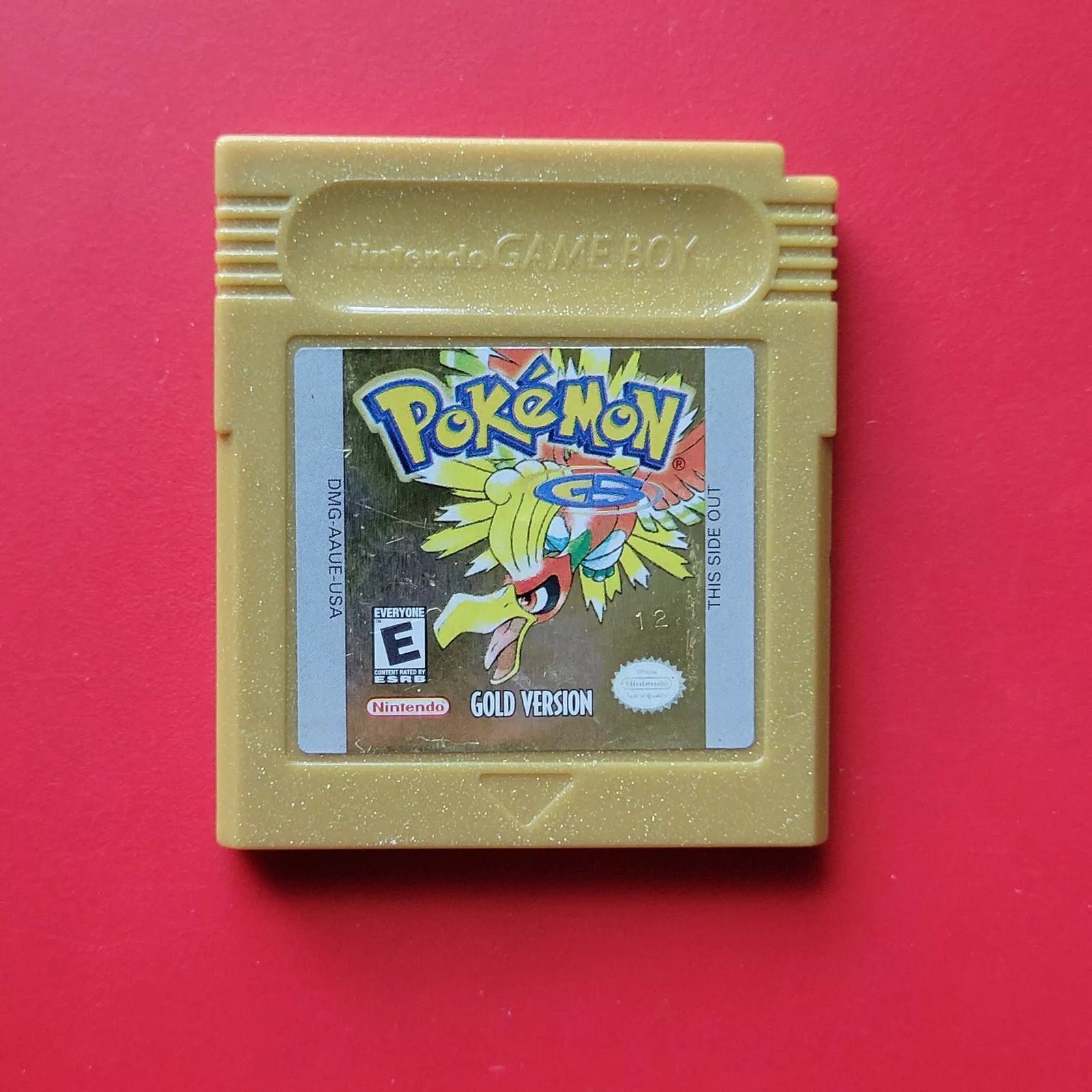 Version Color Authentic Boy Pokemon: Game Nintendo GBC Gold
