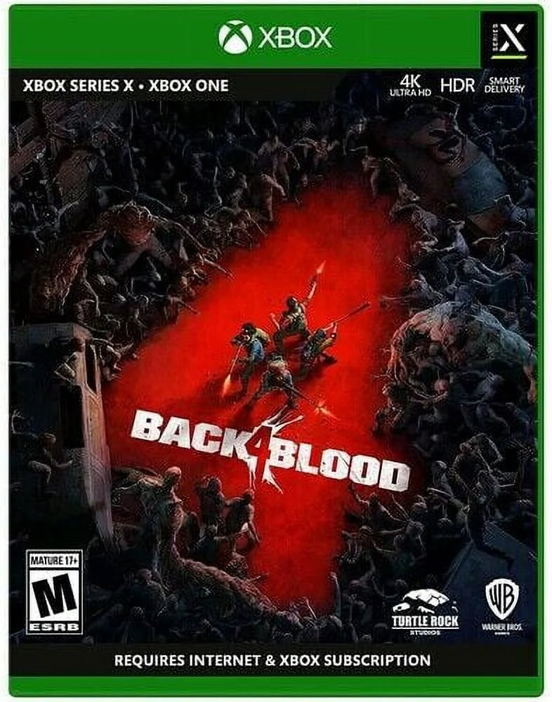 for X [New Xbox Video Game] One One, & 4 Series Series Xbox Xbox Back Blood Xbox