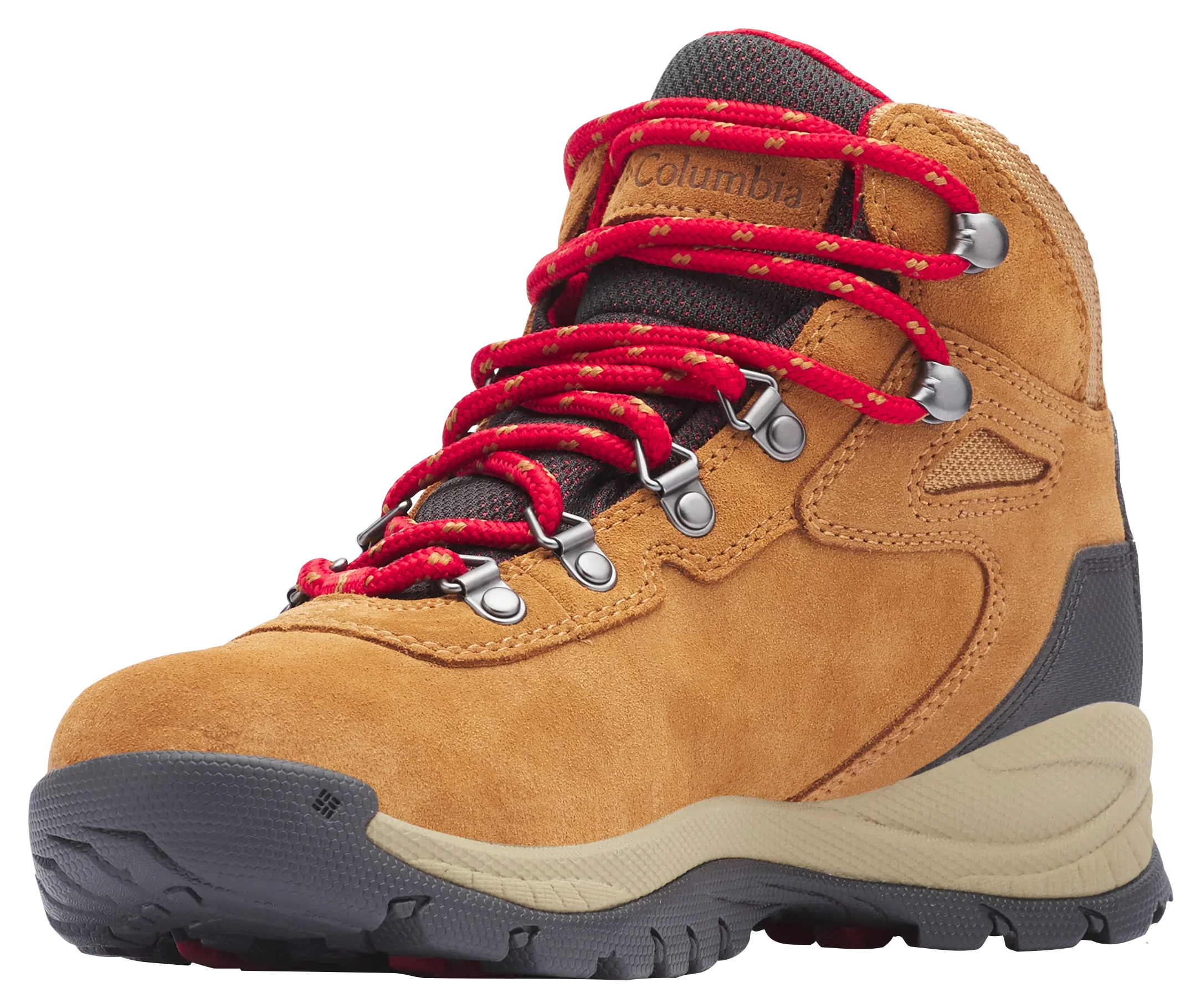Columbia Newton Waterproof Amped - Boots Hiking Elk/Mountain Ladies Ridge for - 10W Red