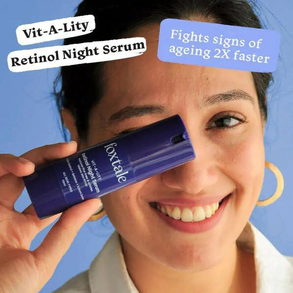 Beginner | | 0.15% Night Tightening Friendly for No and and Retinol Lift Retinol Anti Purg fine Face | | Night Reduces Cream Foxtale wrinkles Ageing Serum lines